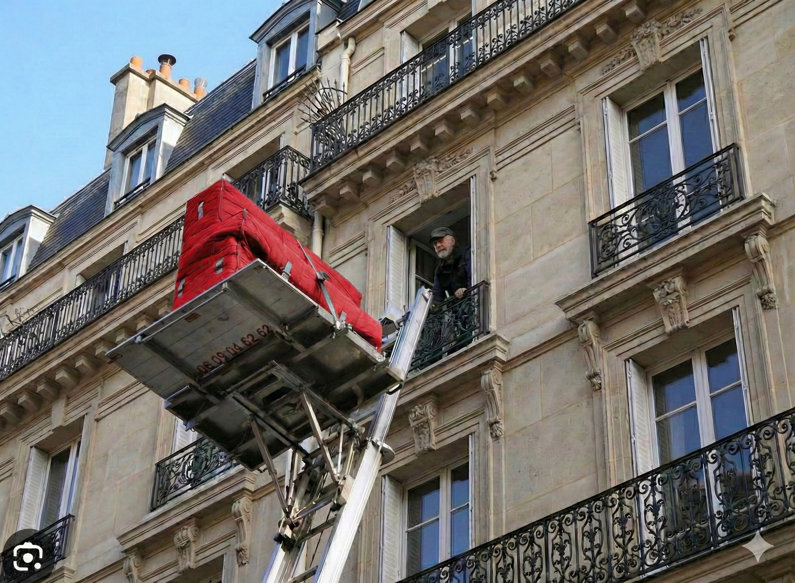 Équipe de déménageurs professionnels