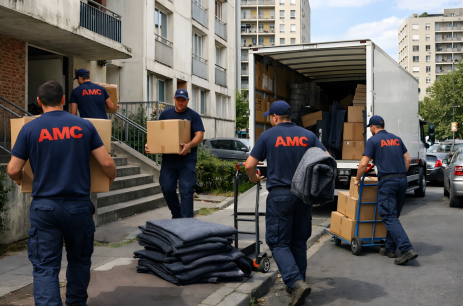 Déménagement professionnel AMC Transport